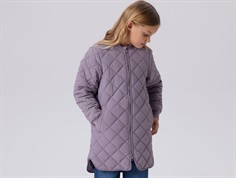 Name It gray ridge long quilted transitional jacket